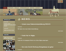 Tablet Screenshot of dominic-buecker.de
